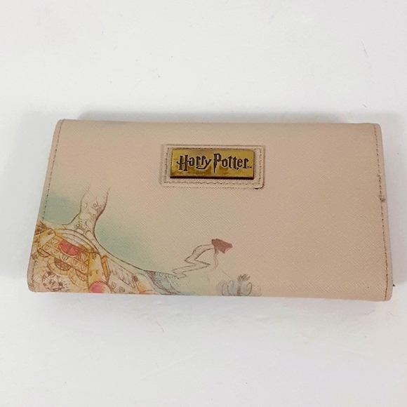 Warner Bros. Handbags - Harry Potter beige printed leather wallet